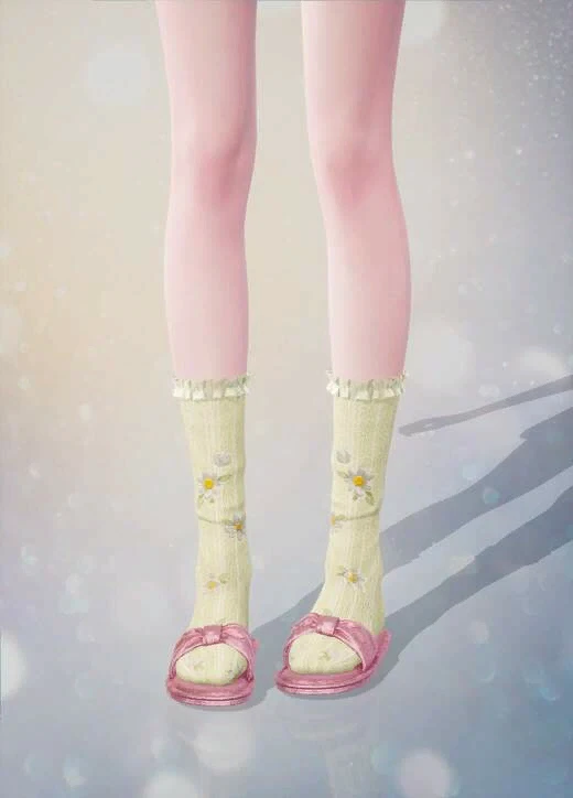 afternoon_blossom-socks