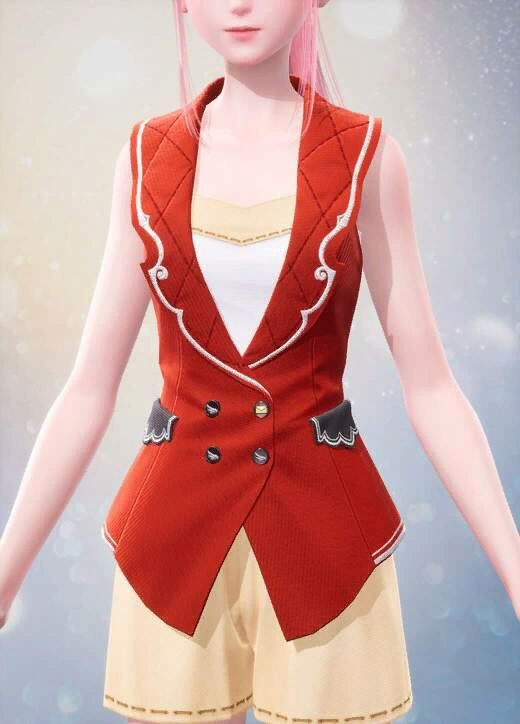 red_checkered_vest-outerwear