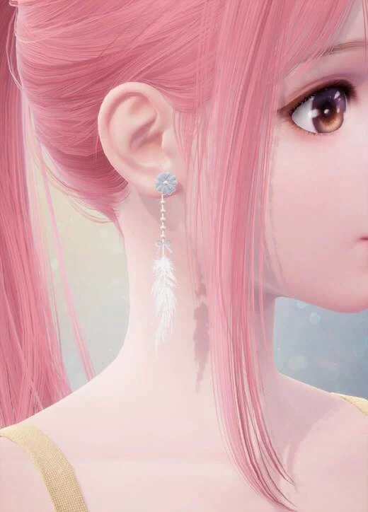 snowy_fragrance-earrings