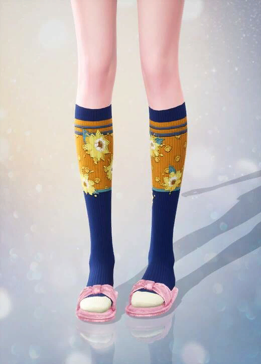 sunlit_bloom-socks